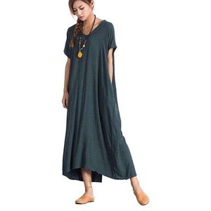 Oversized Linen Dress